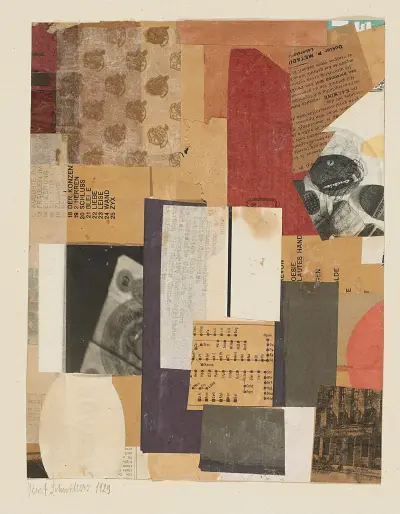 Ohne Titel (Oesie) av Kurt Schwitters