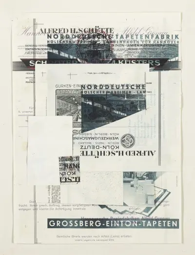 Ohne Titel av Kurt Schwitters