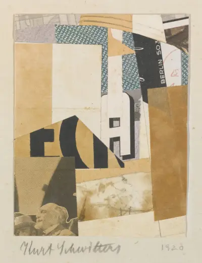 Ohne Titel, Berlin S 03 (Untitled, Berlin S 03) av Kurt Schwitters