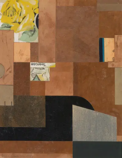 Tea Rose av Kurt Schwitters