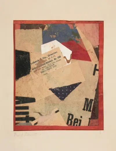 Untitled [Lobeck & Co., Dresden] av Kurt Schwitters