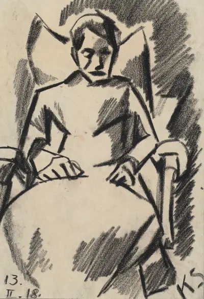 Den sjuka av Kurt Schwitters