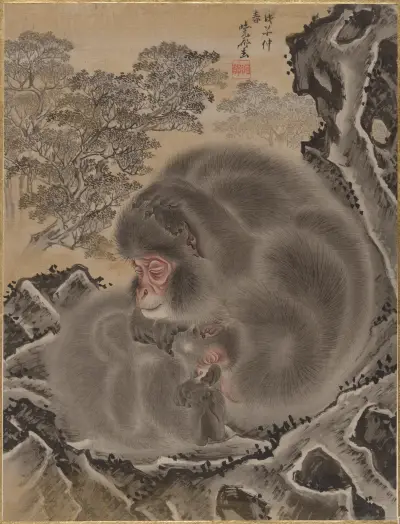 Apor av Kawanabe Kyōsai