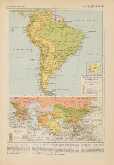 Latinská Amerika, Paul Vidal de La Blache