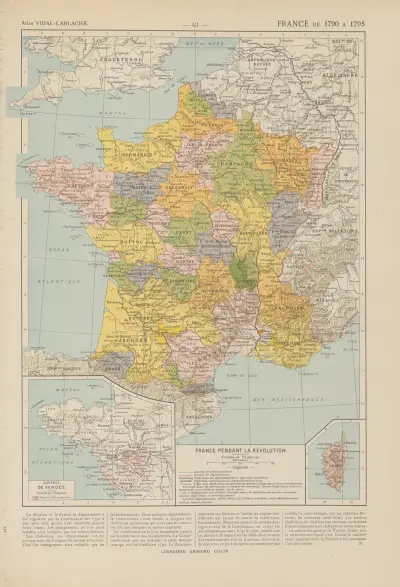 Francja 1790–1795, Paul Vidal de La Blache