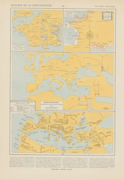 Historia kartografii, Paul Vidal de La Blache