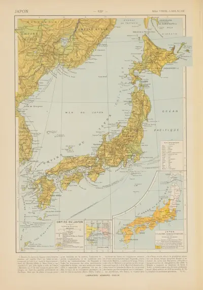 Japonia, Paul Vidal de La Blache