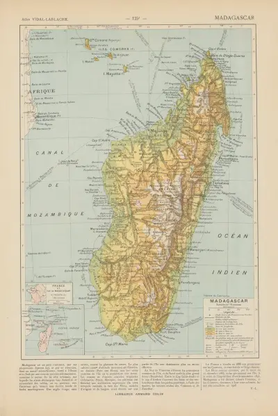 Madagaskar, Paul Vidal de La Blache