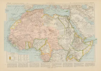 Partie Septentrionale et Centrale de l’Afrique av Paul Vidal de La Blache
