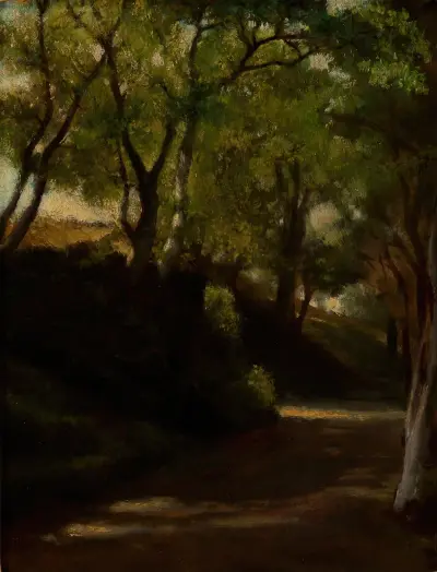In ‘The Glen,’ Portsmouth, Rhode Island av John La Farge