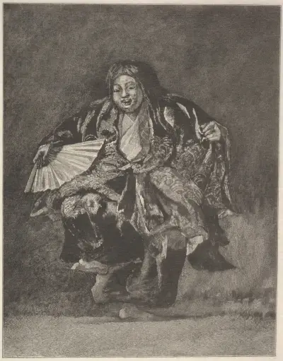 Noh Dancer av John La Farge