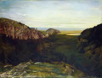 The Last Valley – Paradise Rocks av John La Farge