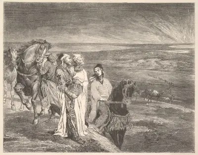 De vise männen från Östern av John La Farge