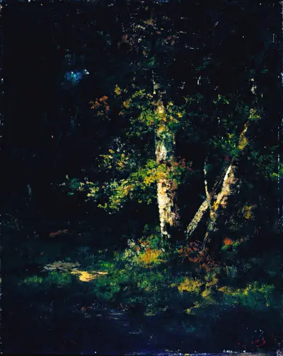 Lesní scéna, Narcisse-Virgile Diaz de La Peña