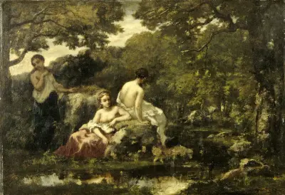 Idyll av Narcisse-Virgile Diaz de La Peña