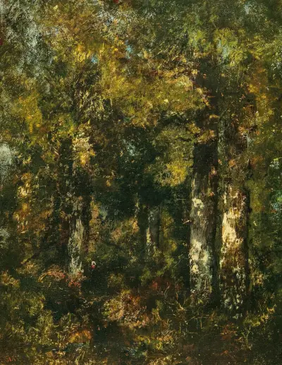 I Fontainebleauskogen av Narcisse-Virgile Diaz de La Peña