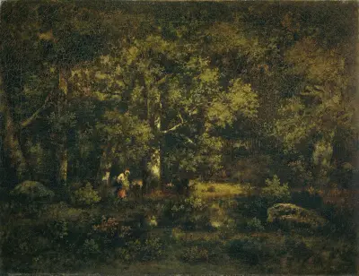 The Forest of Fontainebleau von Narcisse-Virgile Diaz de La Peña