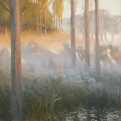 Esprits Nocturnes av Gaston La Touche