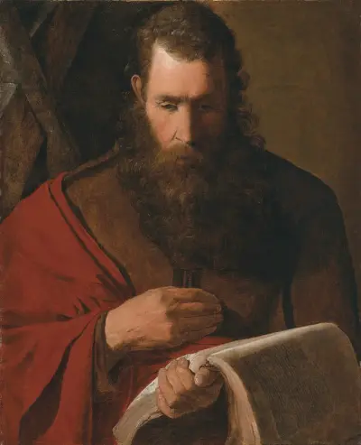 Saint Andrew av Georges de La Tour