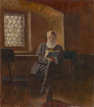 Baron Eduard Mednyászky, the Painter’s Father av Ladislav Mednyánszky