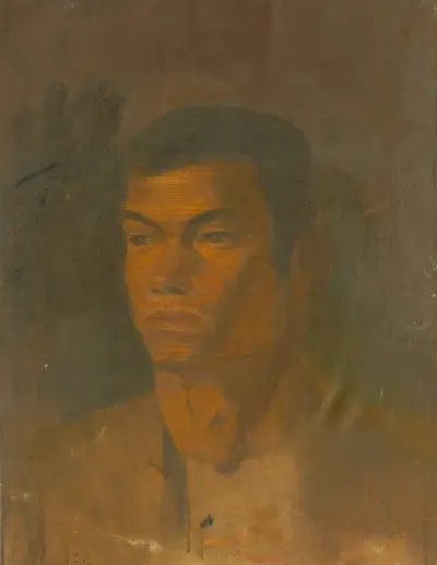 Head of a Gypsy Boy av Ladislav Mednyánszky