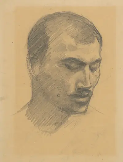 Manshuvud av Ladislav Mednyánszky