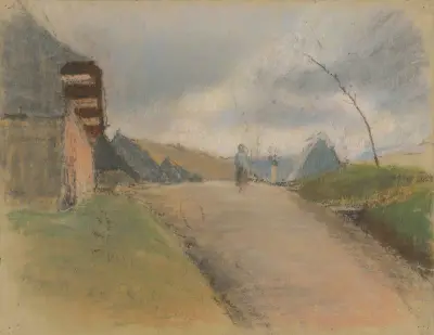 The road av Ladislav Mednyánszky