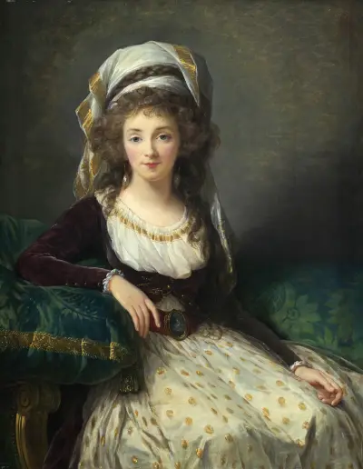 Madame d’Aguesseau de Fresnes von Elisabeth Louise Vigée Le Brun