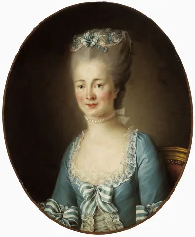 Porträtt av ung kvinna av Elisabeth Louise Vigée Le Brun