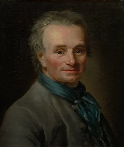 Portrait of Jean-Baptiste Lemoyne the Younger av Elisabeth Louise Vigée Le Brun