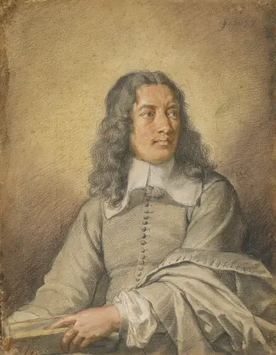 Portrait of M. Quatrehomme du Lys av Charles Le Brun