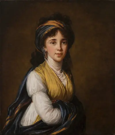 Portrait of Princess Belozersky av Elisabeth Louise Vigée Le Brun
