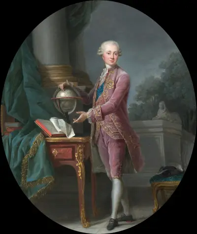 Portrait of the Prince of Nassau av Elisabeth Louise Vigée Le Brun