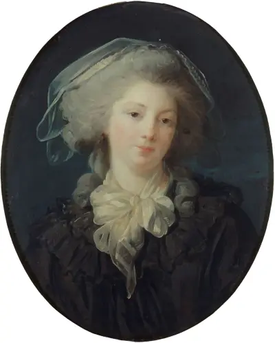 Förmodat porträtt av Charlotte-Françoise Bergeret de Norinval av Elisabeth Louise Vigée Le Brun