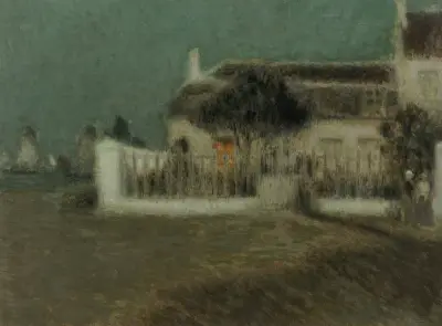 Månsken av Henri Le Sidaner