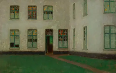 Coin du Béguinage von Henri Le Sidaner