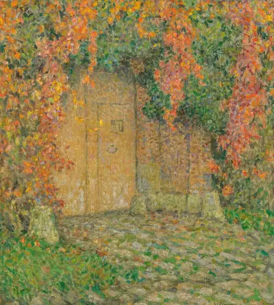 Le Portail av Henri Le Sidaner