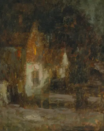 Maison au clair de lune von Henri Le Sidaner
