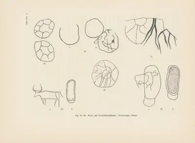 Ekade Ektab die Felsbilder Fezzans Pl.03 av Leo Frobenius