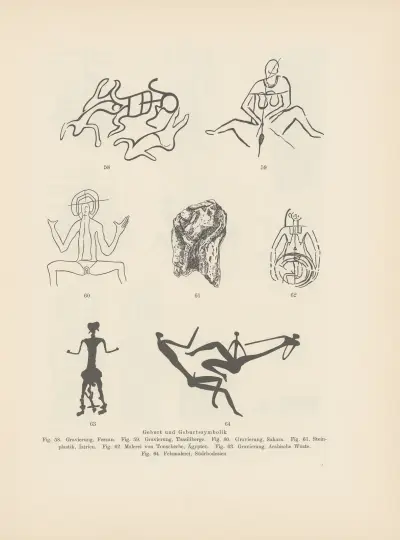 Ekade Ektab die Felsbilder Fezzans Pl.05 av Leo Frobenius