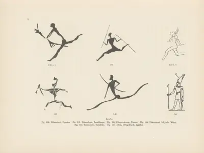 Ekade Ektab die Felsbilder Fezzans Pl.11 av Leo Frobenius