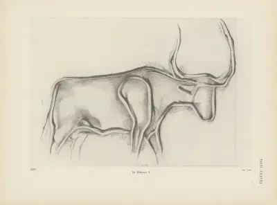 Ekade Ektab die Felsbilder Fezzans Pl.37 av Leo Frobenius