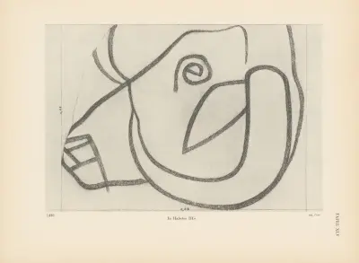 Ekade Ektab die Felsbilder Fezzans Pl.43 av Leo Frobenius