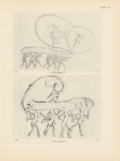 Ekade Ektab die Felsbilder Fezzans Pl.49 av Leo Frobenius