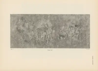 Ekade Ektab die Felsbilder Fezzans Pl.79 av Leo Frobenius