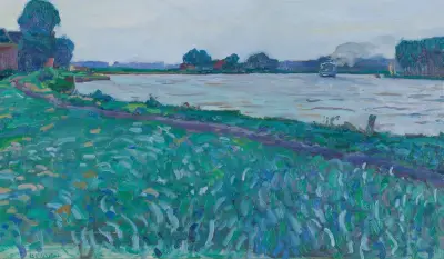 Amstel, mulet väder av Leo Gestel