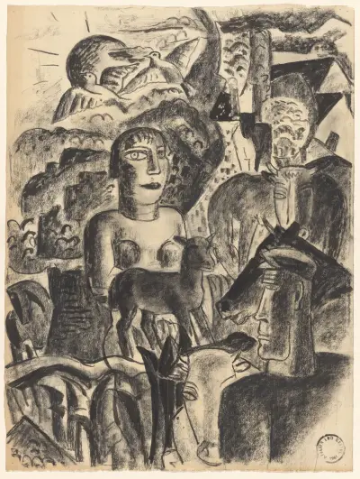 Bondfamilj av Leo Gestel