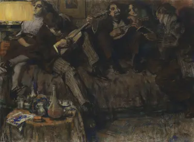 Bohème av Leo Gestel