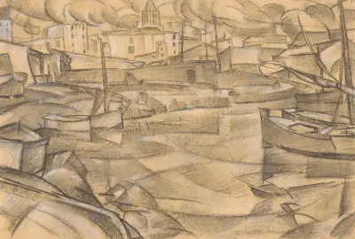 De haven van Mallorca av Leo Gestel