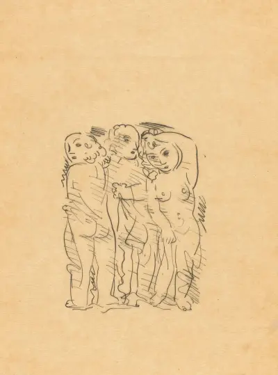 De tre gracerna av Leo Gestel